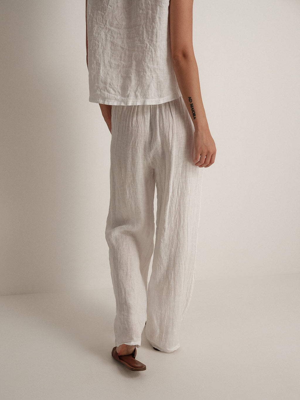 Pantalone riviera in puro lino
