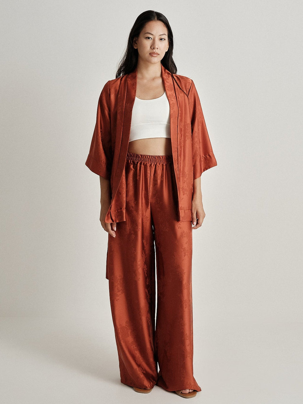 Kimono set Sable rouge