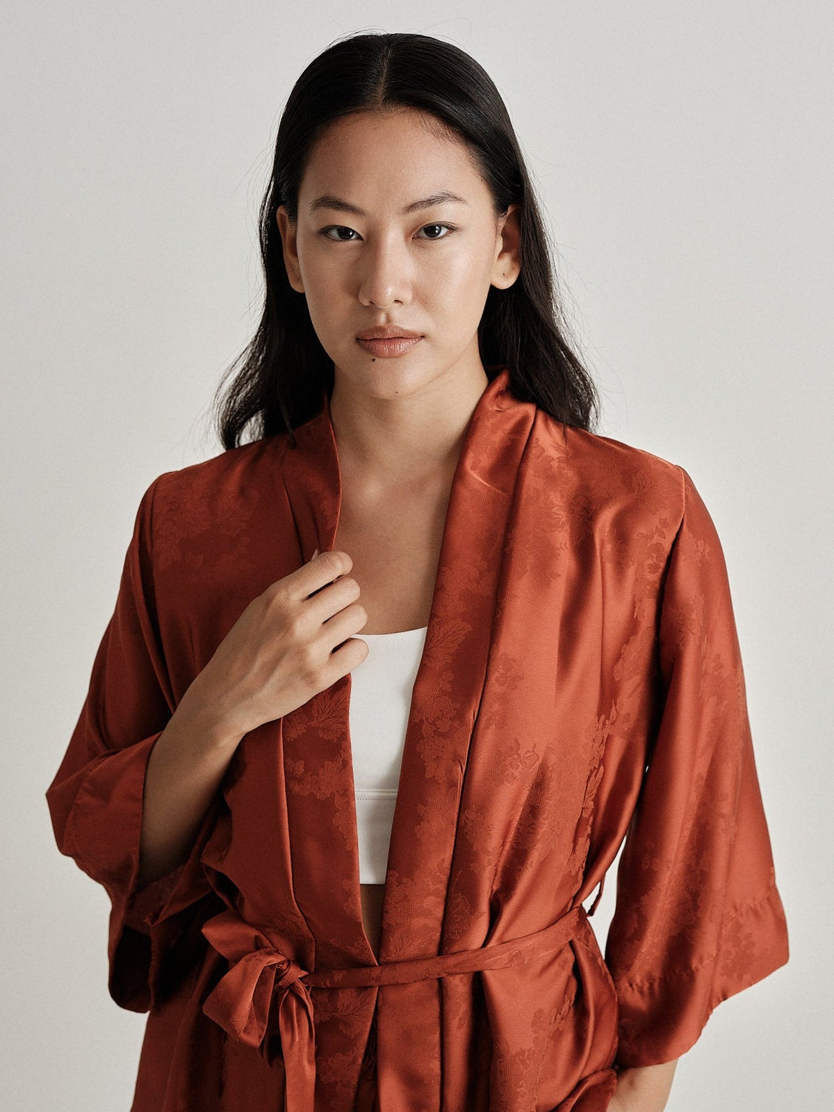 Kimono set Sable rouge
