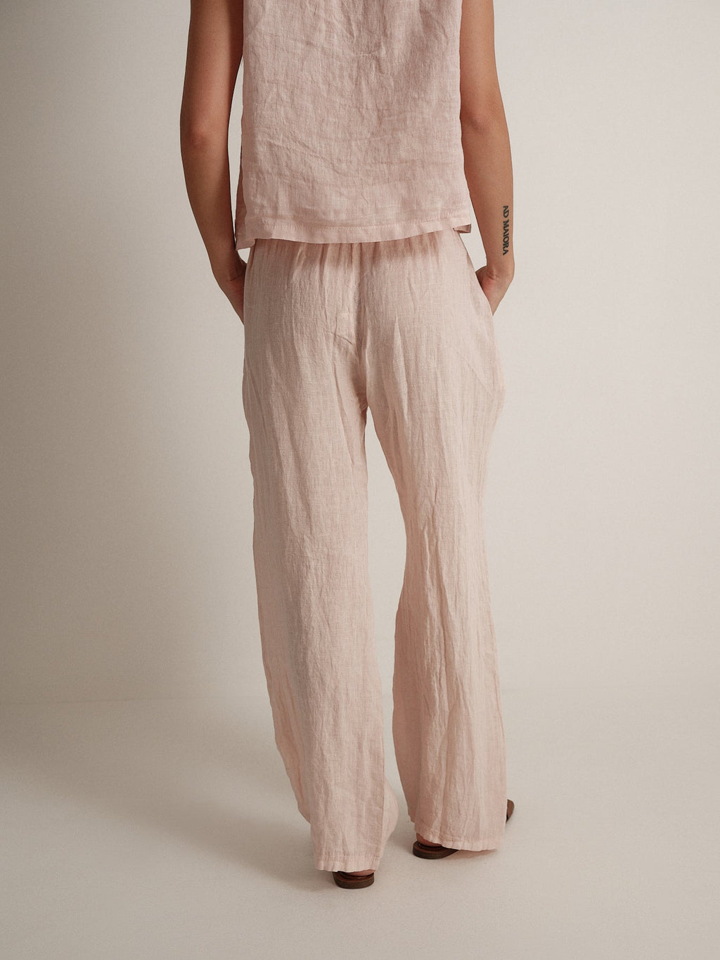 Pantalone riviera in puro lino