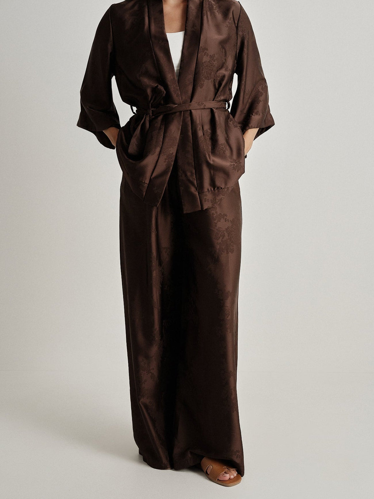 Kimono set Sable rouge