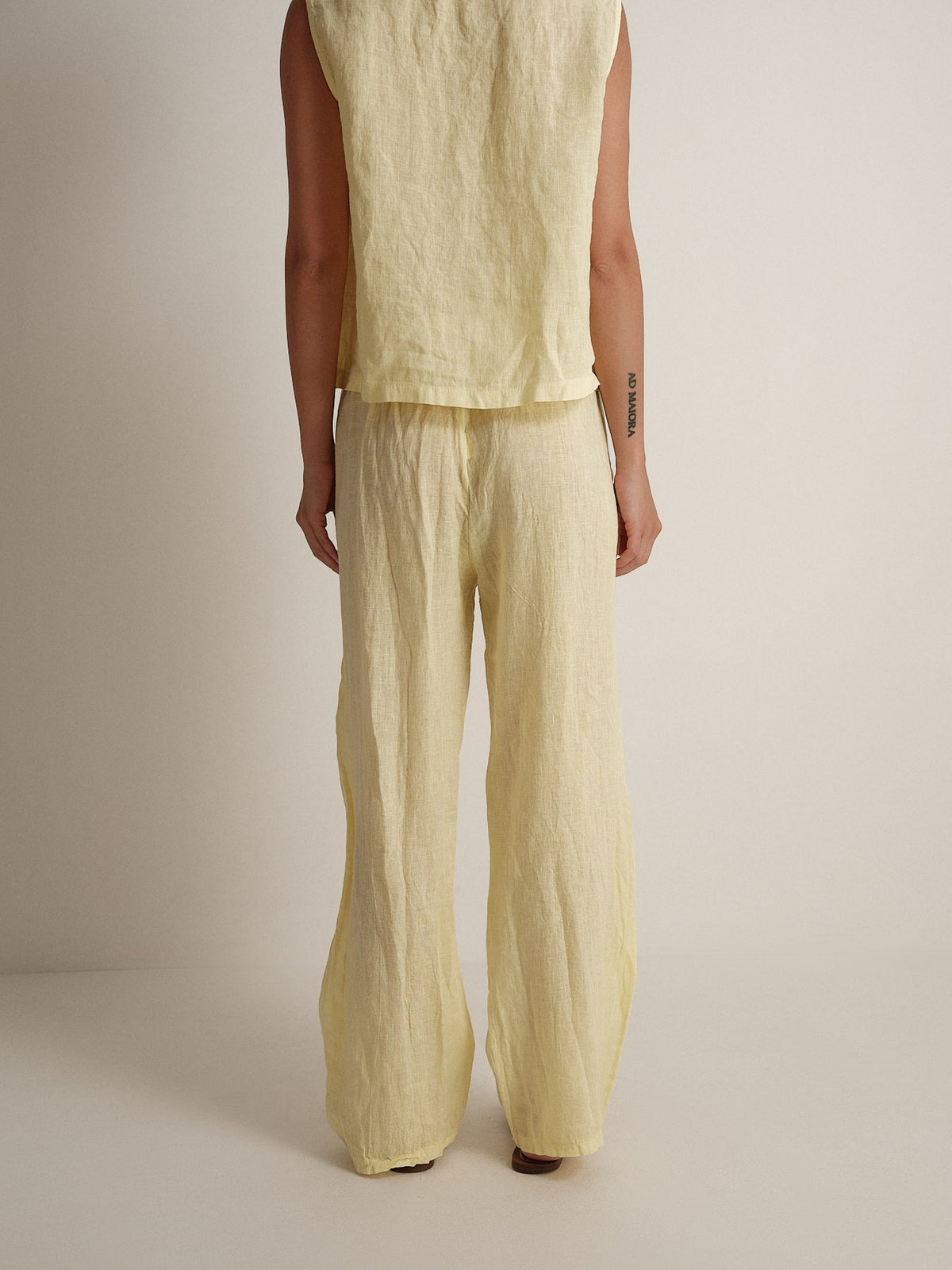Pantalone riviera in puro lino