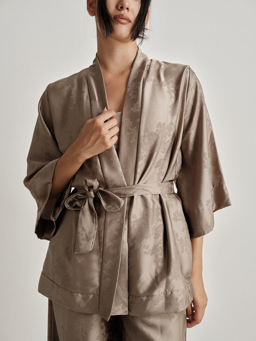 Kimono set Sable rouge
