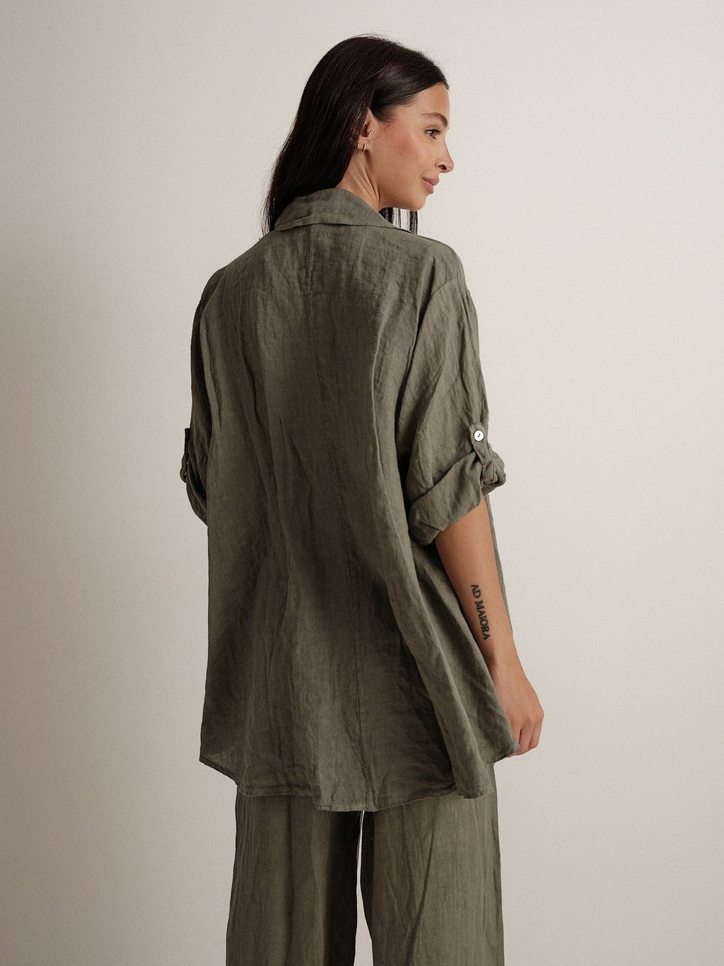 Camicia in puro lino