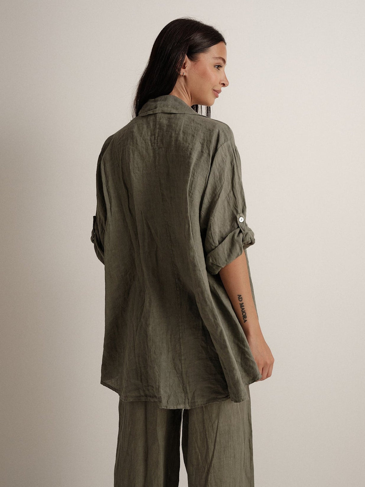 Camicia in puro lino