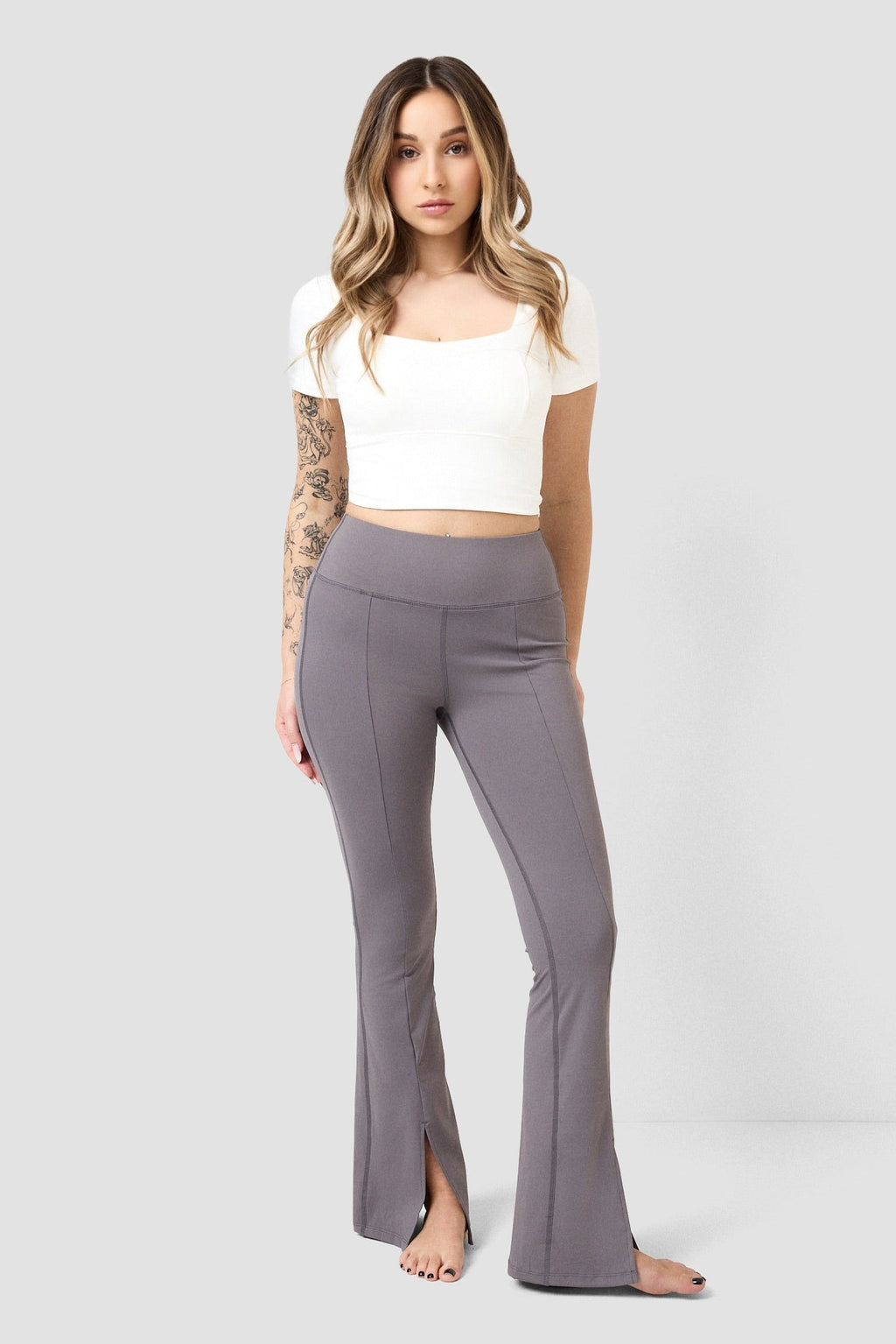 Leggings Flair con spacco frontale