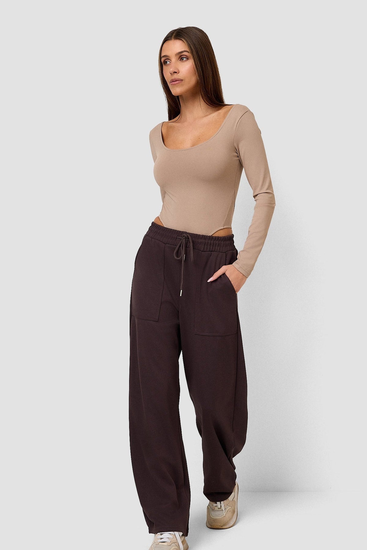 Pantalone Soft con Tasche ampie