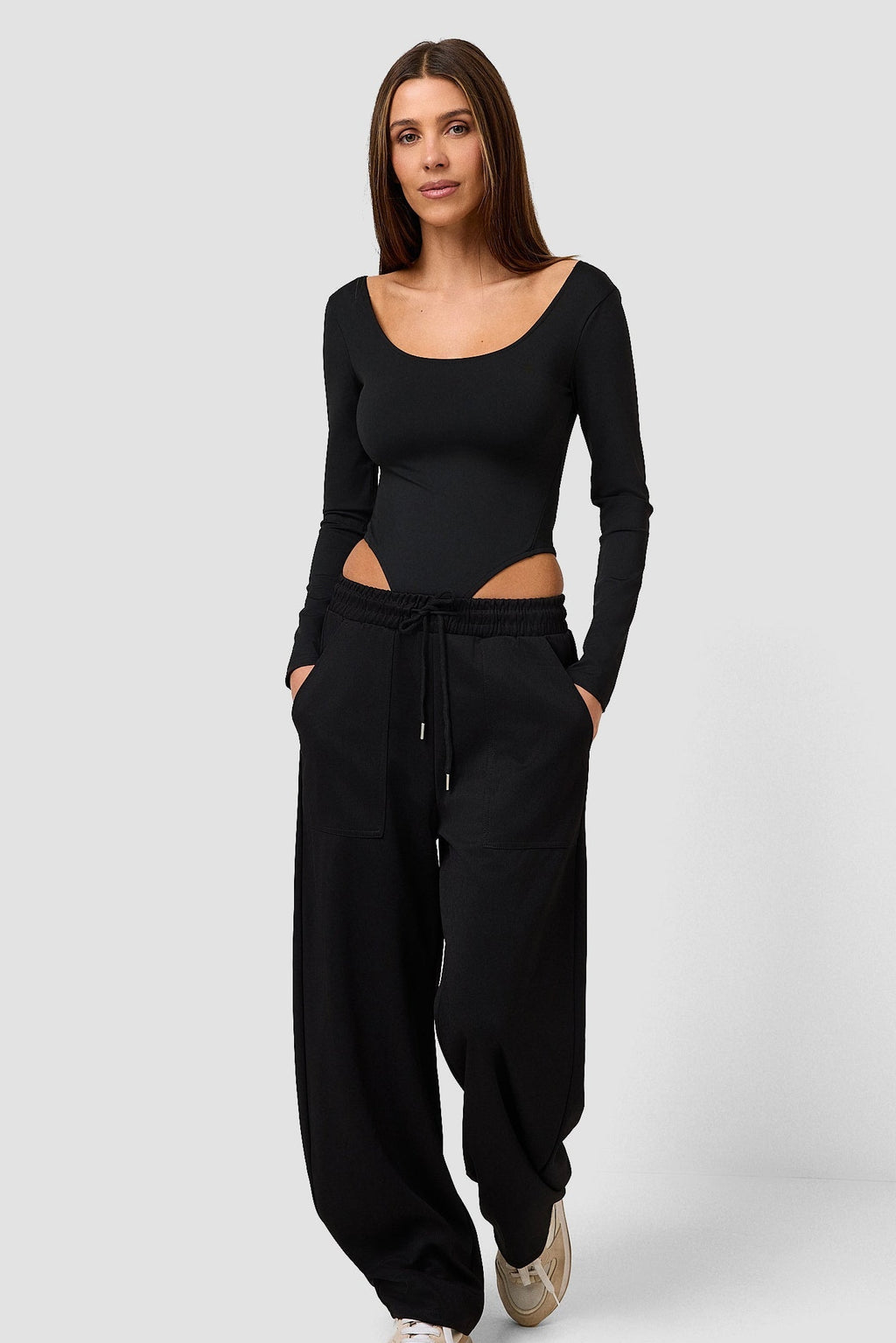 Pantalone Soft con Tasche ampie