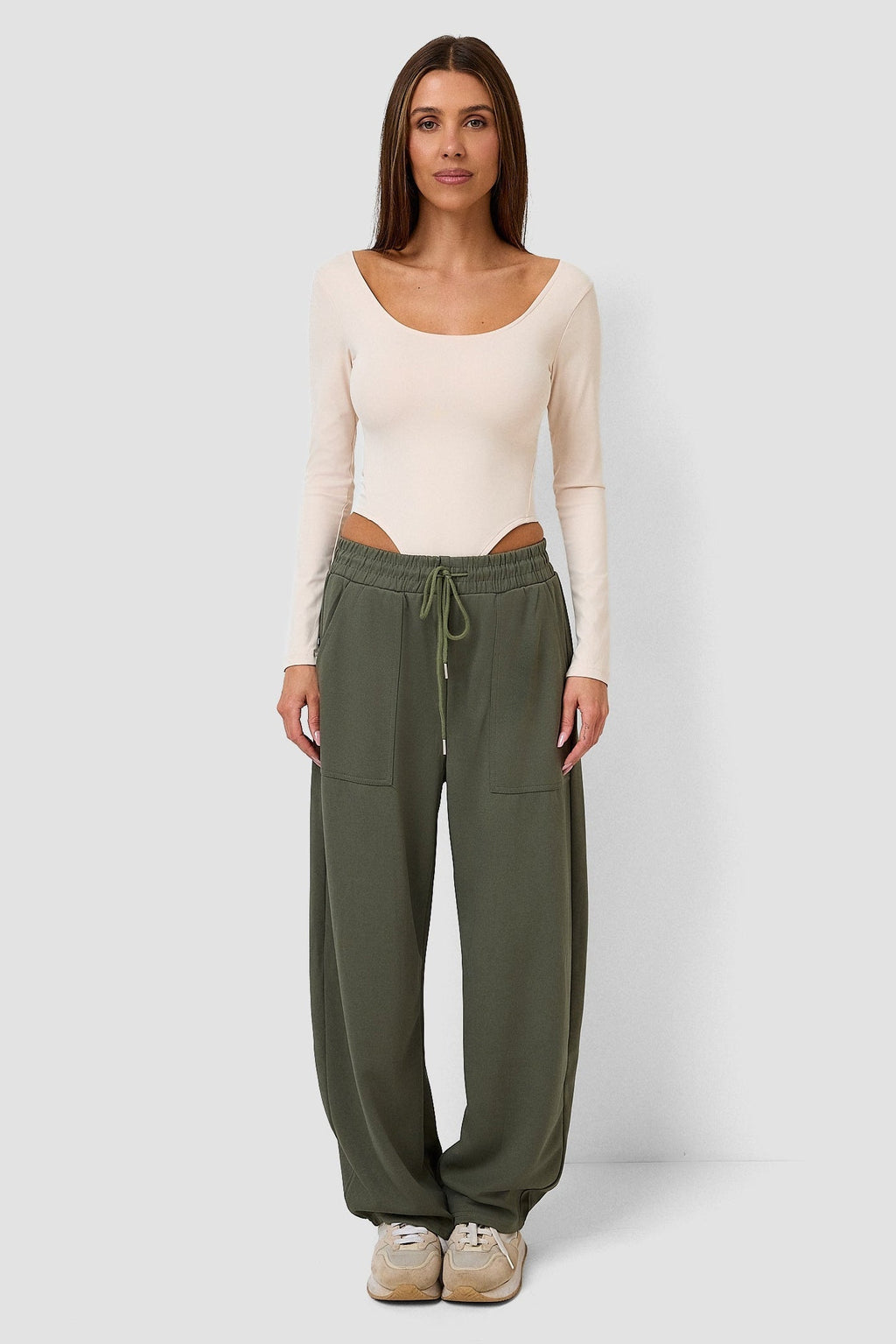 Pantalone Soft con Tasche ampie