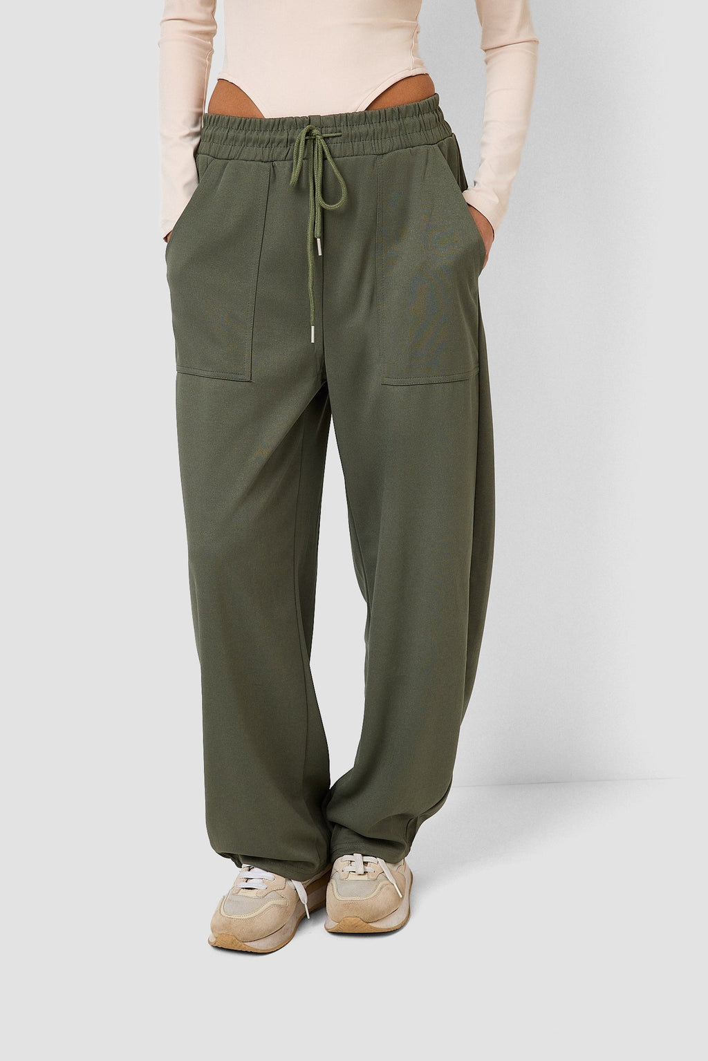 Pantalone Soft con Tasche ampie