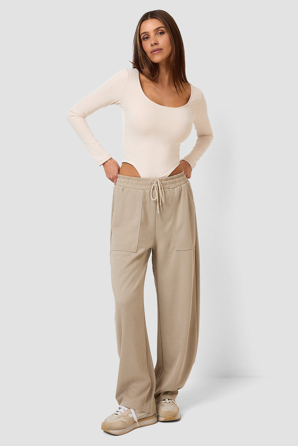 Pantalone Soft con Tasche ampie