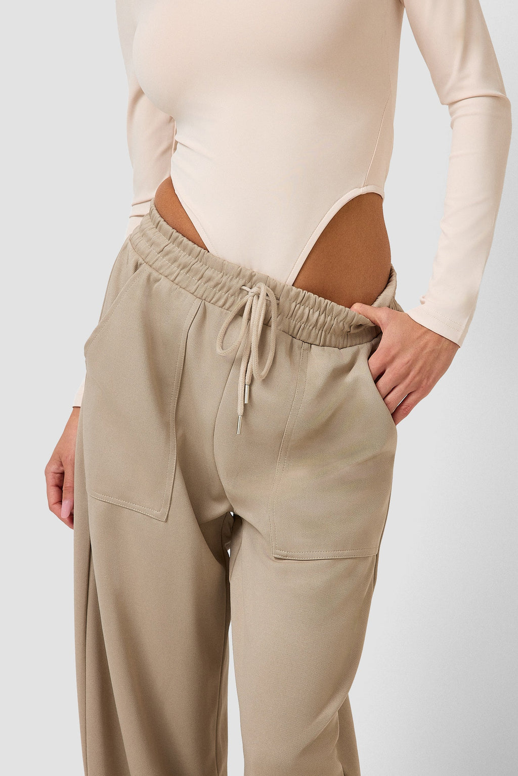 Pantalone Soft con Tasche ampie