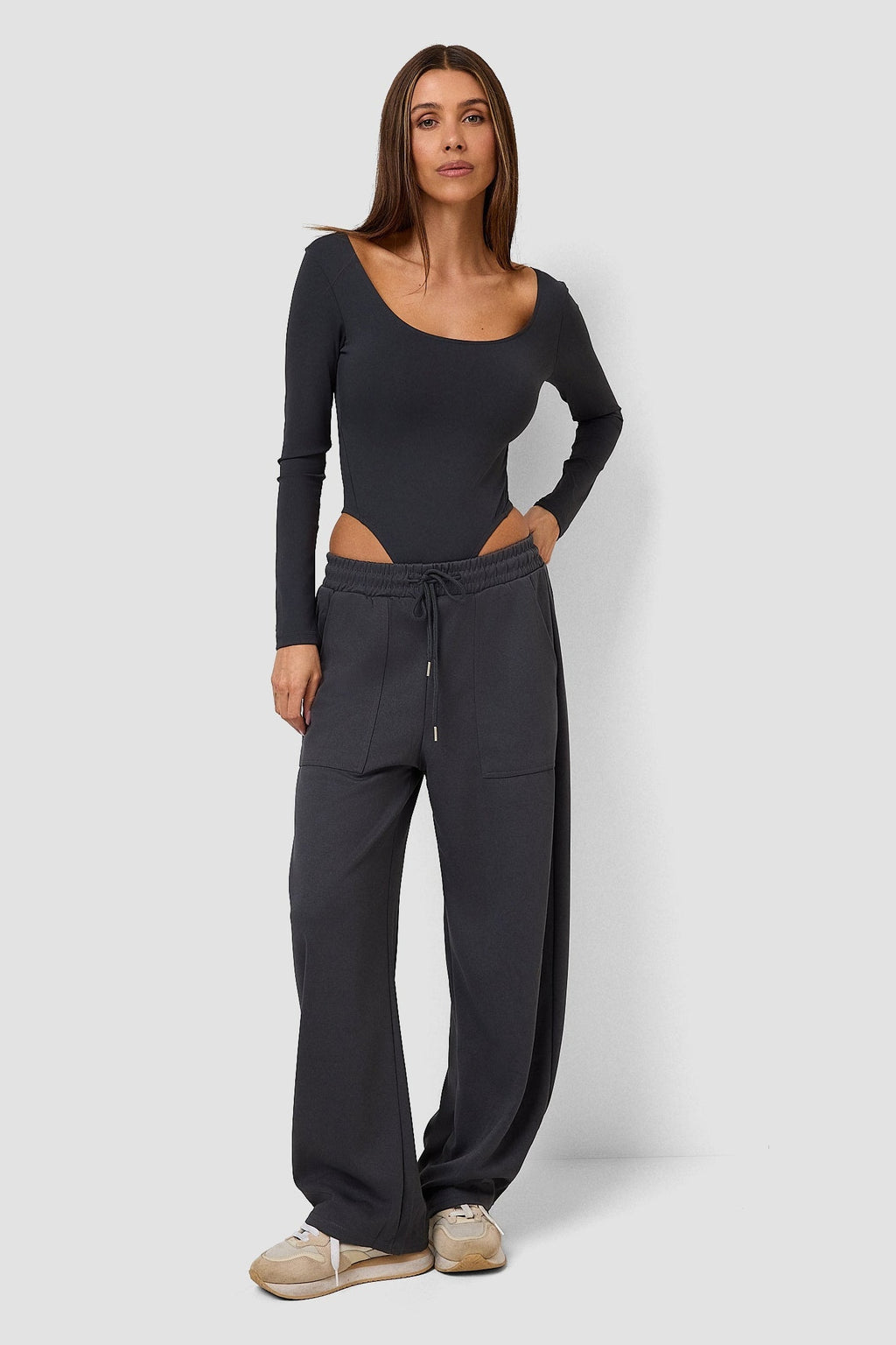 Pantalone Soft con Tasche ampie
