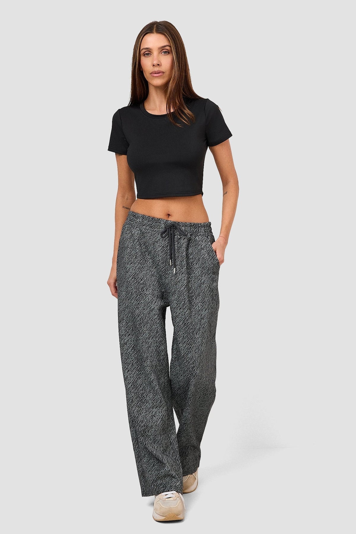 Crop Top Lyra a manica corta
