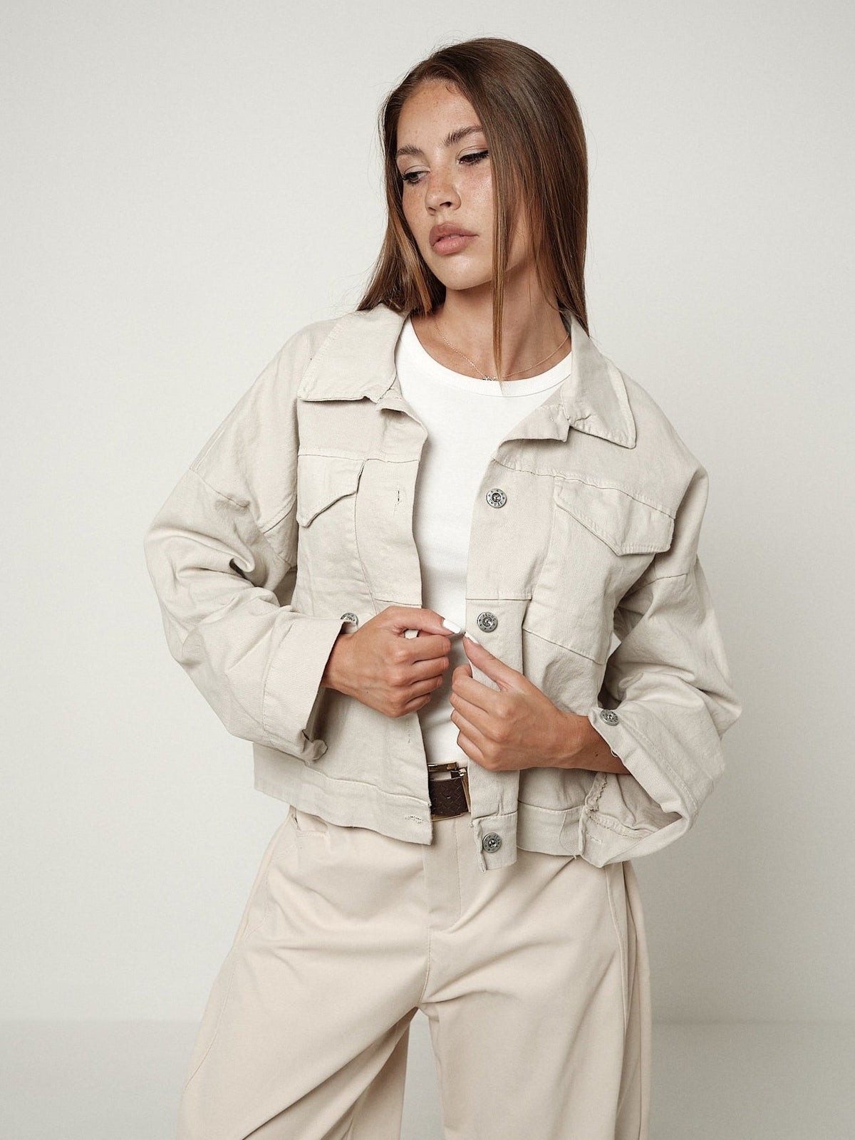 Giacca clay-twill