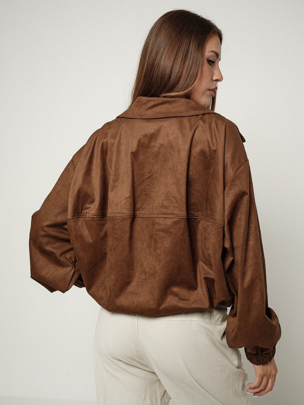 Giacca Carve in suede