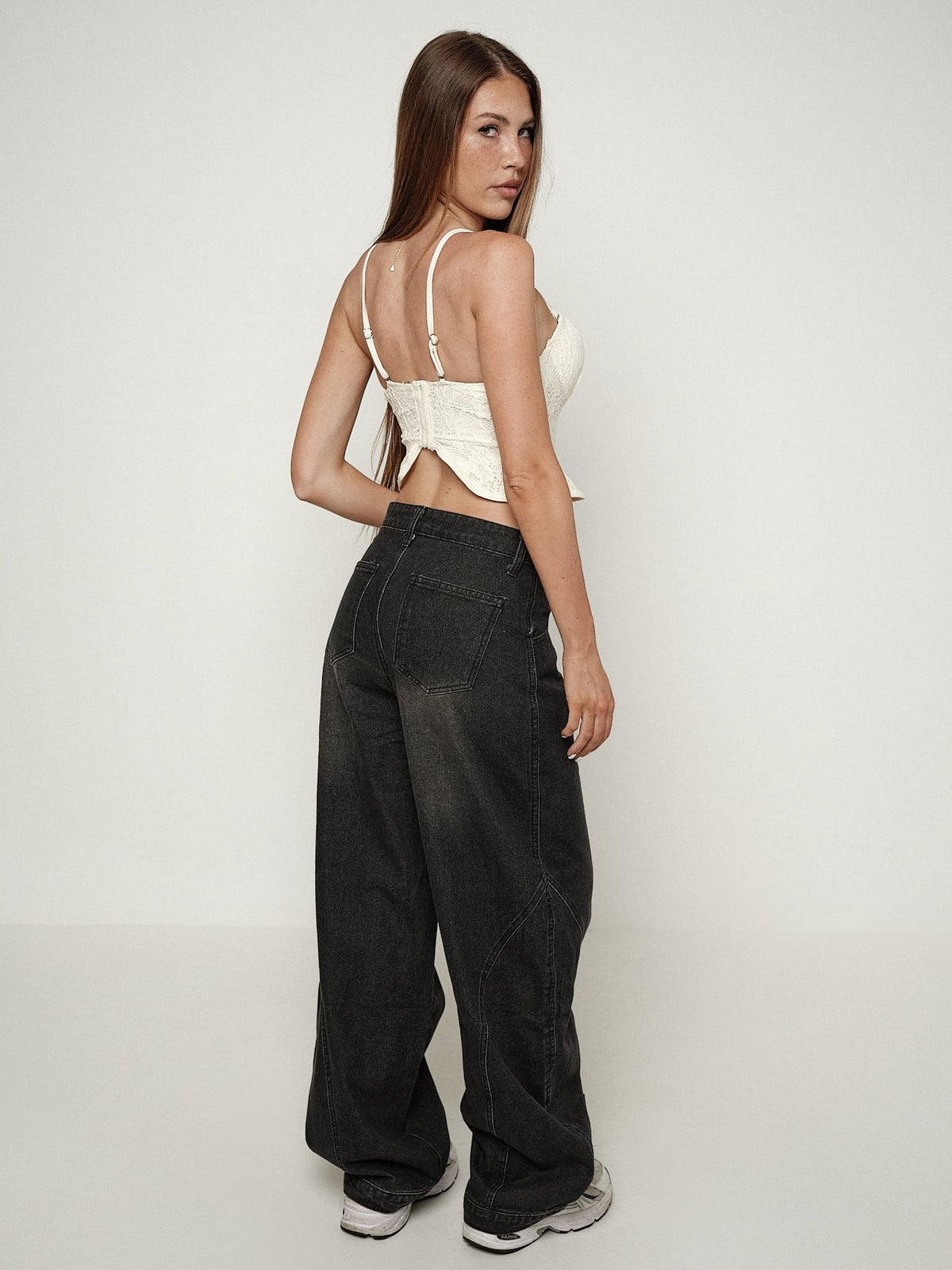 Denim baggy draft