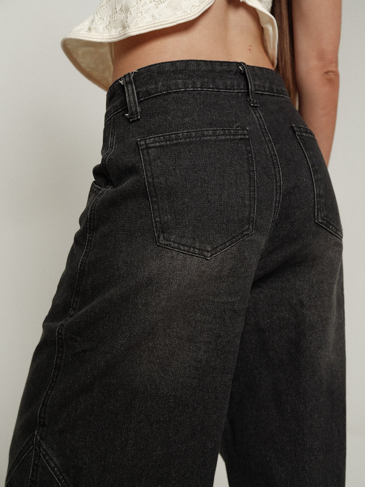 Denim baggy draft