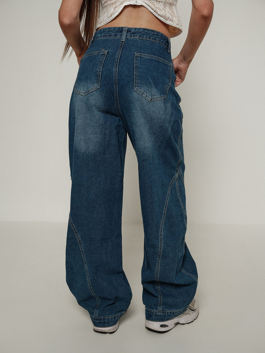 Denim baggy draft