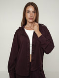 Coordinato hoodie wide